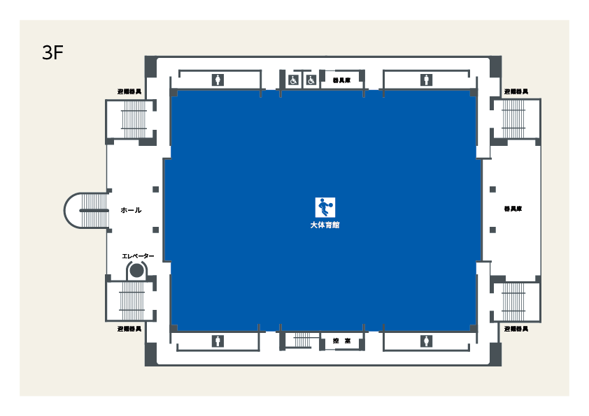 フロアマップ3階